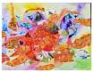 61 Passing Through 18 x 24 inches acrylic & fabric on canvas 2012 R.jpg